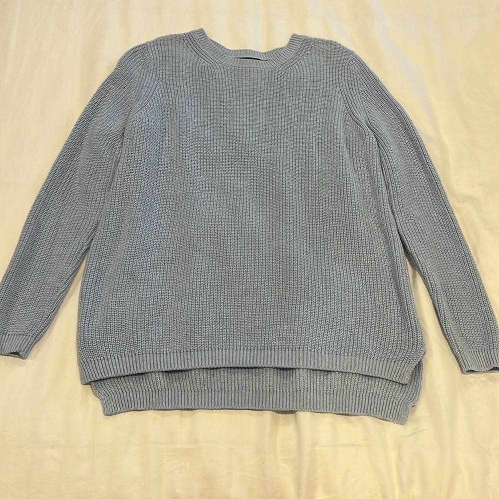 Light blue sweater